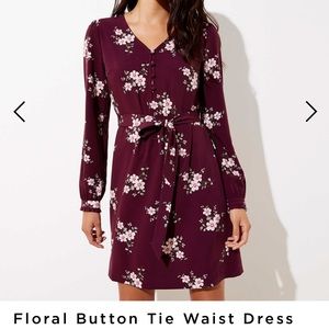NWT! LOFT floral dress 👗